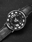 Fashion Black Roman Numerals Decorated Men's Watch