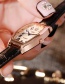 Fashion Black Roman Numerals Decorated Women's Watch