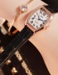 Fashion Pink Roman Numerals Decorated Women's Watch