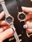 Fashion Black Pure Color Decorated Women's Watch