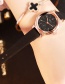 Fashion Gray Pure Color Decorated Women's Watch