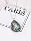 Fashion Silver Color Geometric Shape Decorated Necklace