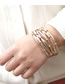Fashion Gold Color Multi-layer Design Bracelet