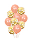 Fashion Gold Color Paillette Decorated Balloon
