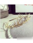 Fashion Gold Color Pure Color Decorated Hair Hoop