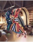 Fashion Khaki Stripe Pattern Decorated Hairband