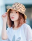 Fashion Pink Leopard Double-sided Fisherman Hat