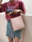 Fashion Pink Portable Peach Heart Slung Shoulder Bag