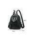 Fashion Black Large-capacity Backpack