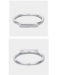 Fashion Gold  Silver Geometric Ring