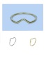 Fashion Gold Geometric  Silver Ring