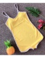 Yellow Bikini Swimsuit