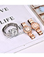 Fashion Silver Alloy Strap Adjustable Electronic Watch