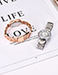 Fashion Gold Alloy Strap Adjustable Butterfly Electronic Watch