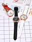 Fashion Dark Green Solid Color Pu Alloy Electronic Watch