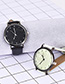 Fashion Gray Solid Color Pu Alloy Electronic Watch