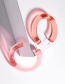 Fashion White Transparent Acrylic Sheet C Stud Earrings