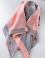 Fashion Pink Solid Color Small Silk Scarf