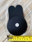 Fashion Black Rabbit Ear Chest Strapless Strapless Pair