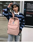 Fashion Pink Cartoon Cat Backpack