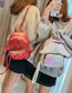 Fashion Red Laser Sequin Angel Wings Backpack