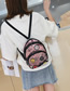Fashion Pink Multi-purpose Sequin Shoulder Bag