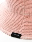 Fashion Beige Solid Color Knit Cap
