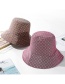 Fashion Coffee Color Daisy Cotton Fisherman Hat