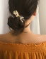 Fashion Gold Irregular Mirror Rectangle Hair Clip