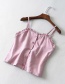 Fashion Pink Back Bow: Ruffled: Small Camisole