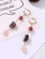 Fashion Color Wire Wound Shaped Resin Earrings