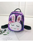 Fashion Pink Rabbit Rabbit Sequin Backpack