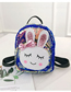 Fashion Powder Rabbit Rabbit Sequin Backpack