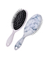Fashion Marble Airbag Massage Hair Comb - Round - Marble