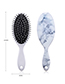 Fashion Marble Airbag Massage Hair Comb - Round - Marble
