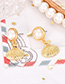 Fashion Gold Pearl Small Shell Earrings