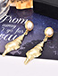 Fashion Gold Pearl Ice Cream Earrings