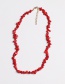 Fashion Red Multi-layer Necklace