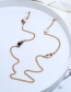 Fashion Gold Hanging Neck One-piece Body Earrings