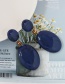 Fashion Blue Geometric Resin Earrings
