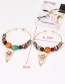 Fashion Color Alloy Wooden Hollow Shell Earrings