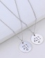 Fashion Silver Her One His Only Necklace