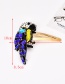 Fashion Color Alloy Resin Rice Beaded Hairpin