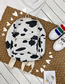 Fashion White Cow Spotted Backpack