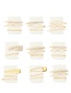Fashion Gold Pearl Hairpin Set 4