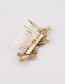 Fashion Vintage Silver Three Butterfly Combs