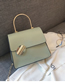 Fashion Green Handheld Shoulder Strap Messenger Bag