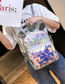 Fashion Silver Laser Unicorn Sequined Backpack