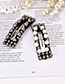 Fashion Gun Color Alloy Resin Square Beads Hairpin