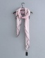 Fashion Pink Small Floral Scarf